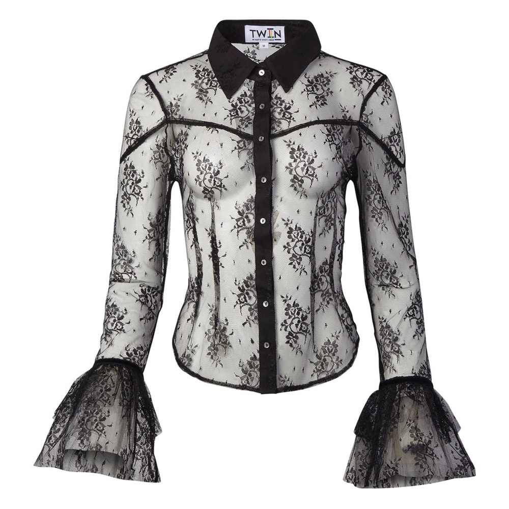 T.W.I.N. (That’s What I Need) Frill Lace Shirt